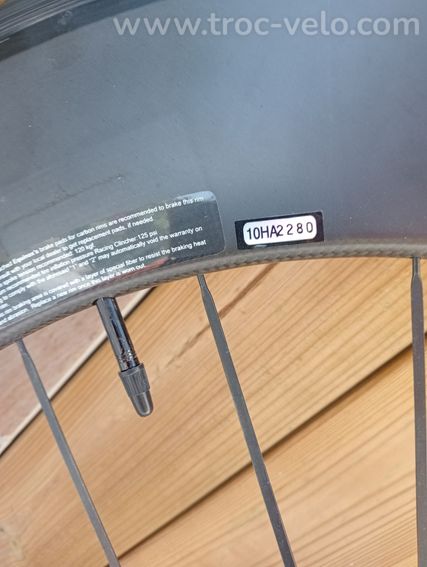 Roue AR prolite carbone 80mm - 3
