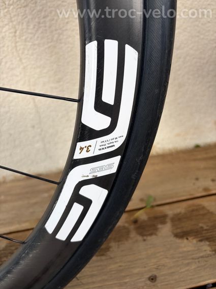 Roues Carbone ENVE SES 3.4 Disc – Shimano – Pneus ENVE 29 mm (Très Bon État) - 3