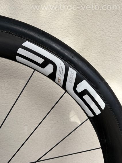 Roues Carbone ENVE SES 3.4 Disc – Shimano – Pneus ENVE 29 mm (Très Bon État) - 9