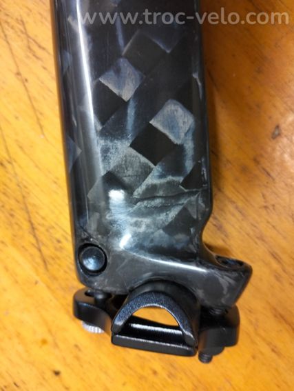 Tige de selle Carbone profilée  - 2