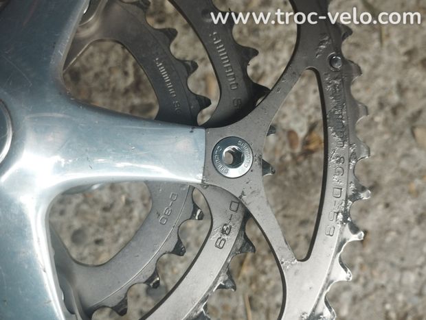 Pédalier + plateaux triple Dura-ace 7703 59-39-30 - 4