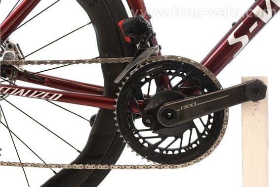 Produit Reconditionne Specialized S Works Tarmac Axs 12v Rouge Velo De Route Tres Bon Etat - 4
