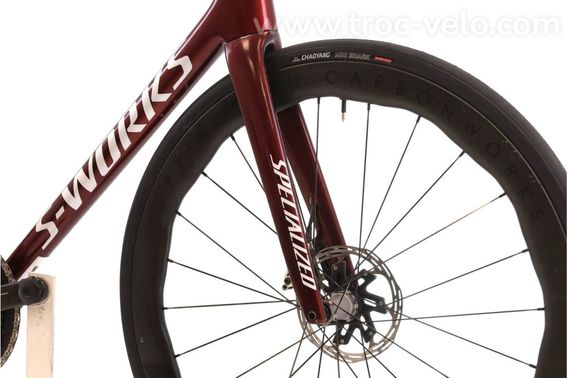 Produit Reconditionne Specialized S Works Tarmac Axs 12v Rouge Velo De Route Tres Bon Etat - 5