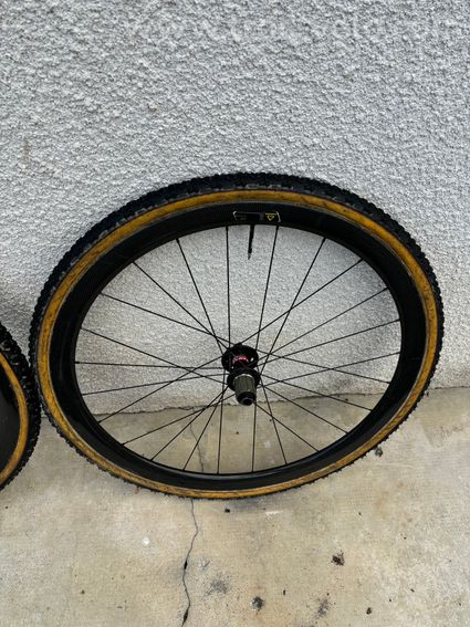 Roues cyclo-cross carbone - 2