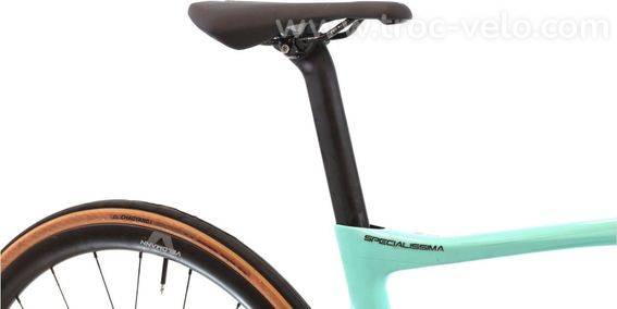 Produit Reconditionne    Bianchi Specialissima Comp Di2 12v    Bleu   Velo De Route   Tres Bon Etat - 8