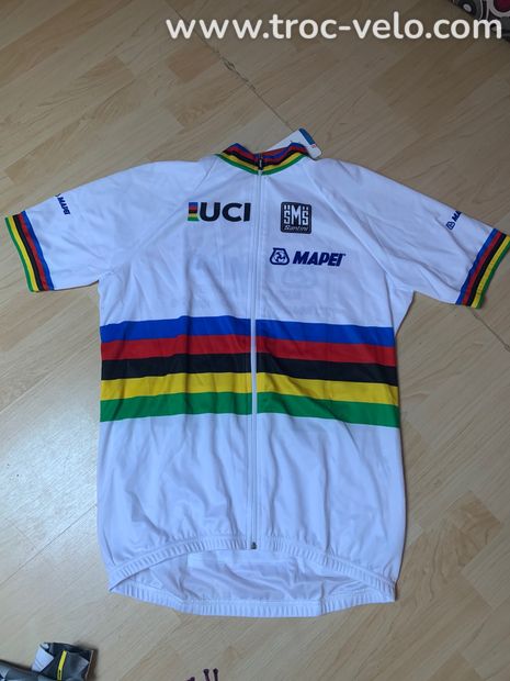 Maillot champion du monde Mapei homme neuf XL  - 1