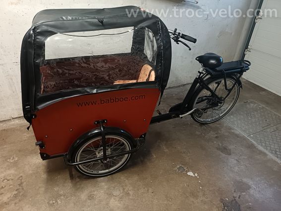 🚲 Triporteur électrique Babboe Big E – Très bon état – Nombreux accessoires - 6