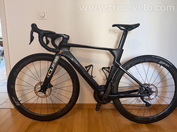 Cube Litening C:68X Taille 52 – Ultegra Di2 + Zipp 303 S + Capteur de puissance Favero ! - 2