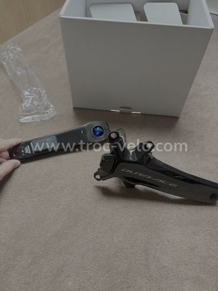 Pédalier capteur de puissance Shimano dura ace R9200-P 165mm - 2