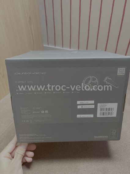 Pédalier capteur de puissance Shimano dura ace R9200-P 165mm - 4