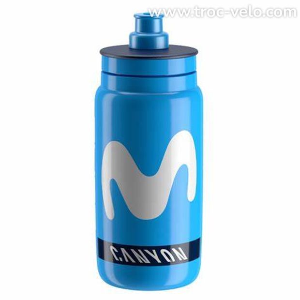 Bidon ELITE FLY TEAM MOVISTAR-CANYON 2021 - 550ml  - 1