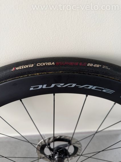 Paire de roue Shimano Dura-Ace R9270 C50 boyaux - 4