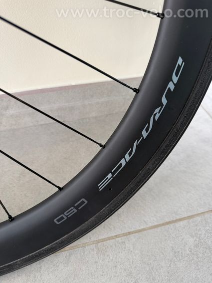 Paire de roue Shimano Dura-Ace R9270 C50 boyaux - 6