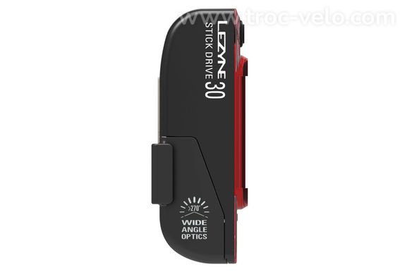 Éclairage Arrière LEZYNE 30 Stick Drive 30 Lumens noir