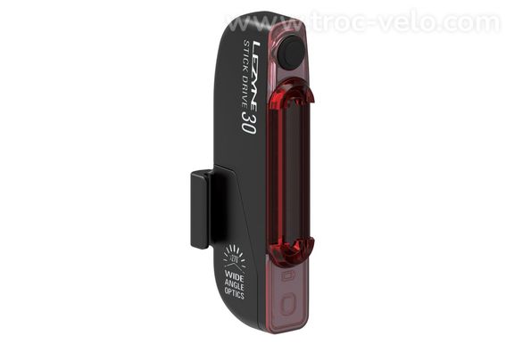 Éclairage Arrière LEZYNE 30 Stick Drive 30 Lumens noir - 2