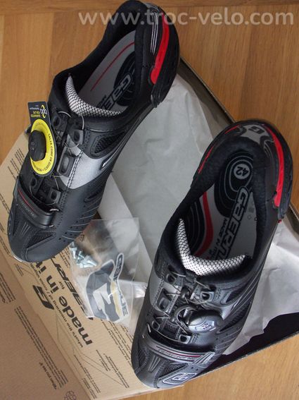 CHAUSSURES VTT GAERNE G-FAST BLACK POINTURE 42 ABSOLUMENT NEUVES ! - 4