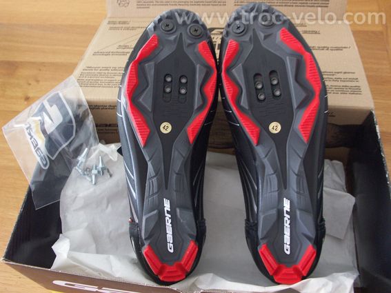 CHAUSSURES VTT GAERNE G-FAST BLACK POINTURE 42 ABSOLUMENT NEUVES ! - 7