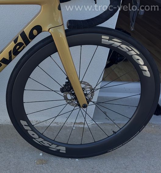 Roues vélo carbone Vision SC 45 Disc