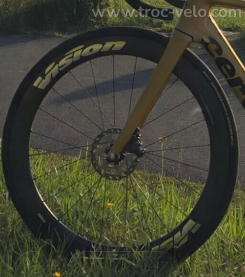 Roues vélo carbone Vision SC 45 Disc - 3