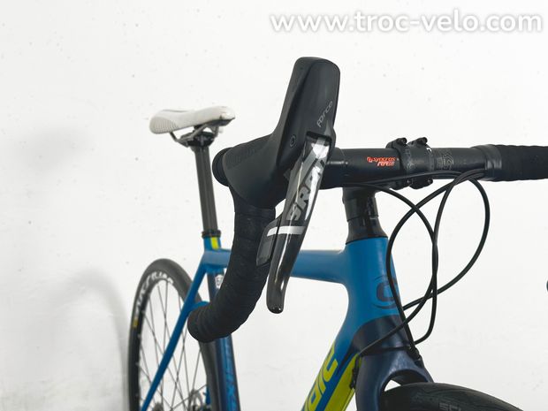 Vélo de route Cannondale SuperSix EVO Sram Rival Taille 50 / Roues Mavic Aksum disc Aluminium - 7