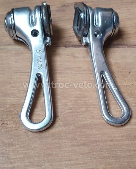 Manettes leviers de vitesse friction simplex - Équipements vélos
