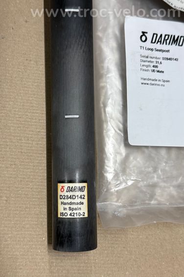 Tige de selle DARIMO T1 LOOP UD MAT 31,6x400 - 4