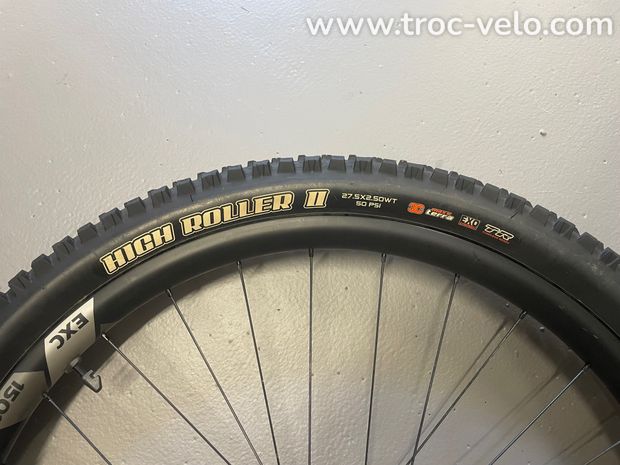 Roues DT swiss carbon enduro EXC 1501 en 27.5 - 3