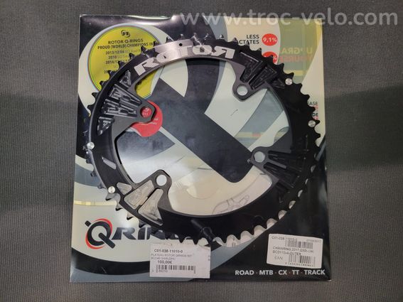Plateau Rotor Qrings 50 dents Alu neuf - 2