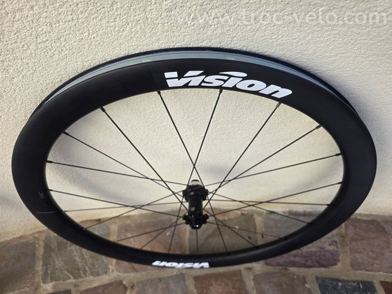 Paire de roues carbone Vision SC45 – Moyeu V200 – 400 km - 2