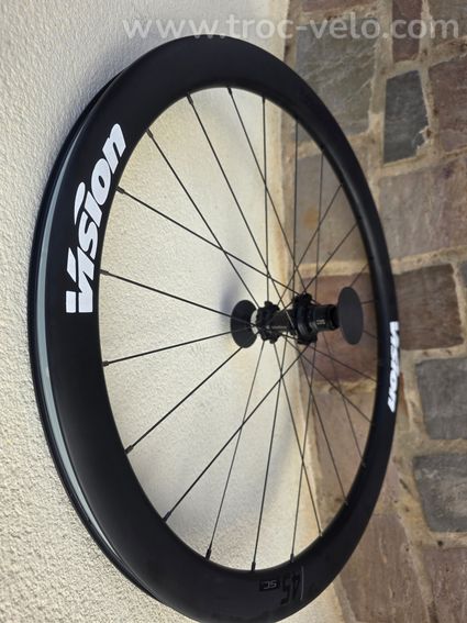 Paire de roues carbone Vision SC45 – Moyeu V200 – 400 km - 3
