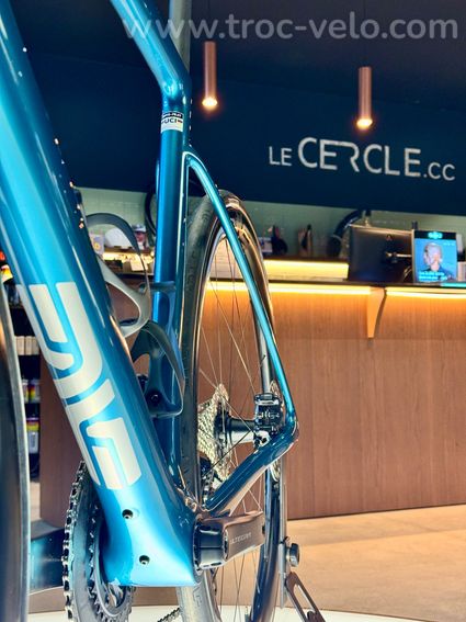 Vélo Enve Fray 58 Ultegra di2 roues SES 3.4 couleur Agave Blue - 5