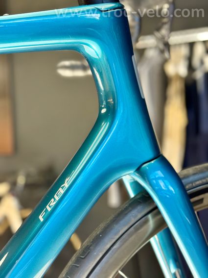 Vélo Enve Fray 58 Ultegra di2 roues SES 3.4 couleur Agave Blue - 8