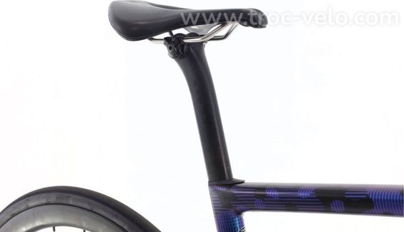 Produit Reconditionne Specialized Tarmac Sl6 Di2 11v Violet Velo De Route Tres Bon Etat - 8