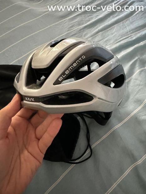 Kask Elemento taille S silver - 3