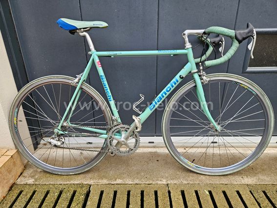Velo vintage bianchi vert celeste BIANCHI 29520 Troc Vélo