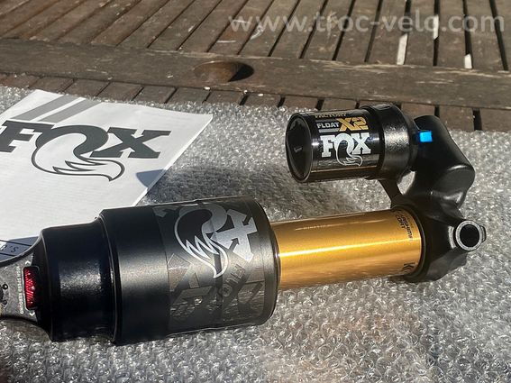 🥇 Amortisseur VTT FOX X2 FACTORY 2 positions 205x65mm Trunnion neuf - 4