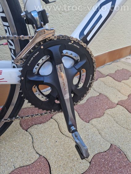 Vélo route en carbone équipé en Shimano Durace - 7
