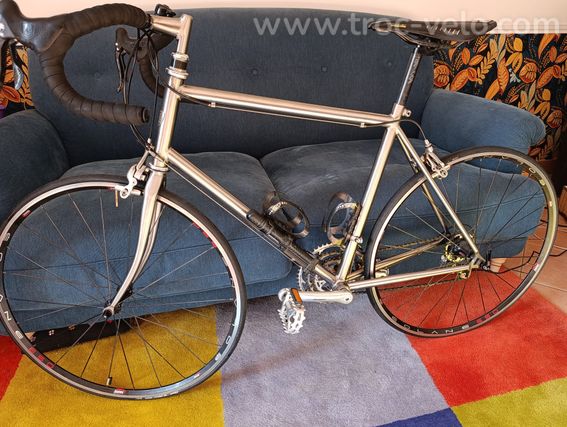 vélo de route Passoni Titano Puro C088GR9-cadre titane - 3