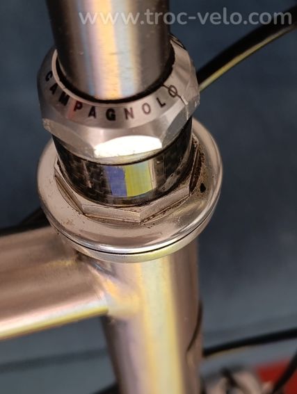 vélo de route Passoni Titano Puro C088GR9-cadre titane - 6