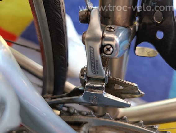 vélo de route Passoni Titano Puro C088GR9-cadre titane - 7