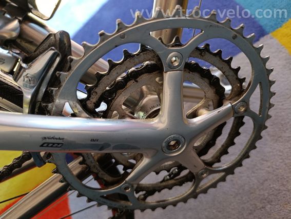 vélo de route Passoni Titano Puro C088GR9-cadre titane - 8