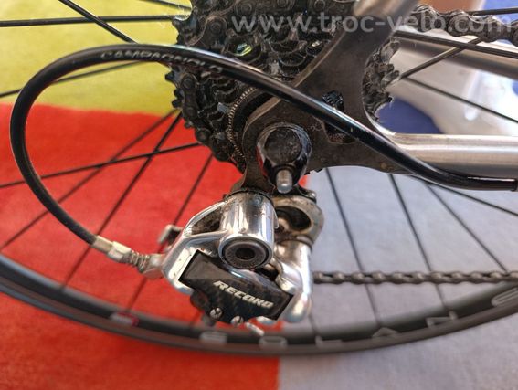 vélo de route Passoni Titano Puro C088GR9-cadre titane - 9