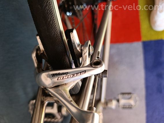 vélo de route Passoni Titano Puro C088GR9-cadre titane - 10