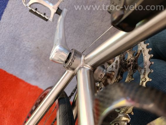 vélo de route Passoni Titano Puro C088GR9-cadre titane - 11