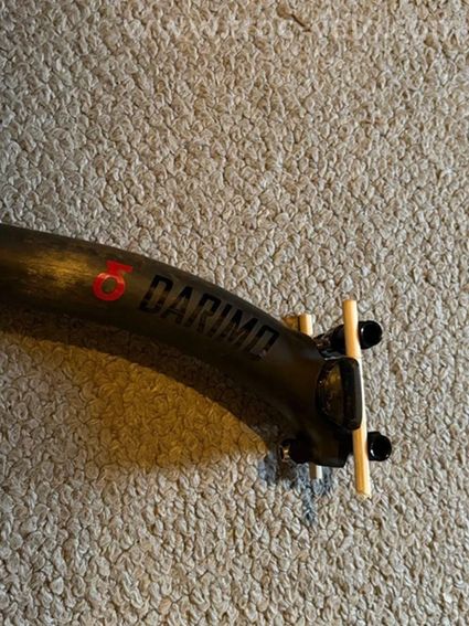Tige de selle Darimo Carbon 27,2 mm 250 mm 87,4 g  - 2