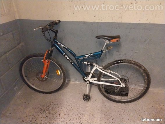 VTT Topbike 26" – 21 vitesses – Tout suspendu – Taille M/S - 2