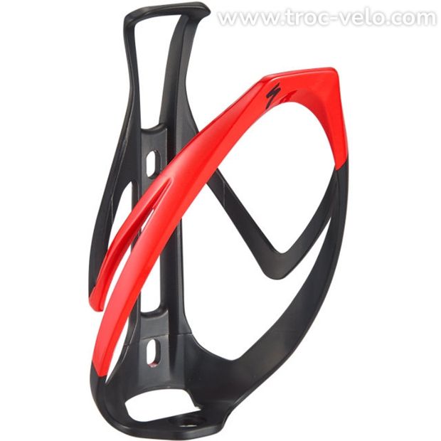 2 Porte-Bidons SPECIALIZED - RIB CAGE II - Matte Black / Flored - 1