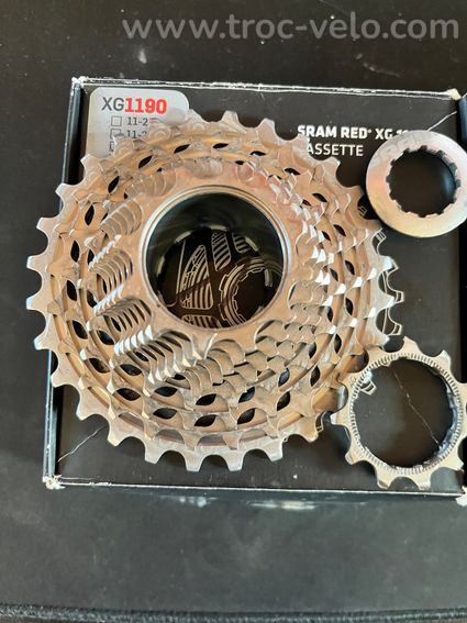 SRAM Cassette vélo route RED 22 XG 1190 11V  11-28 TBE - 5