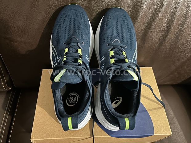 Chaussures Running Ascis Gel Nimbus 26 Bleu 44 - 4