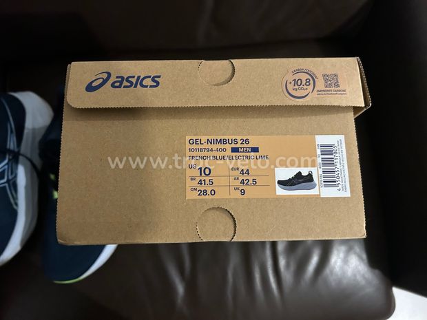 Chaussures Running Ascis Gel Nimbus 26 Bleu 44 - 5